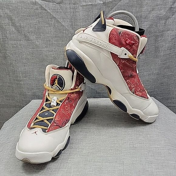 Nike Air Jordan 6 Rings Championship Pack legacy Hi top 322992-163 Men\'s SZ 9.5 main image 13